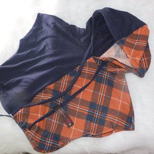 No Boundaries 50/50 Active Shirt with Hood